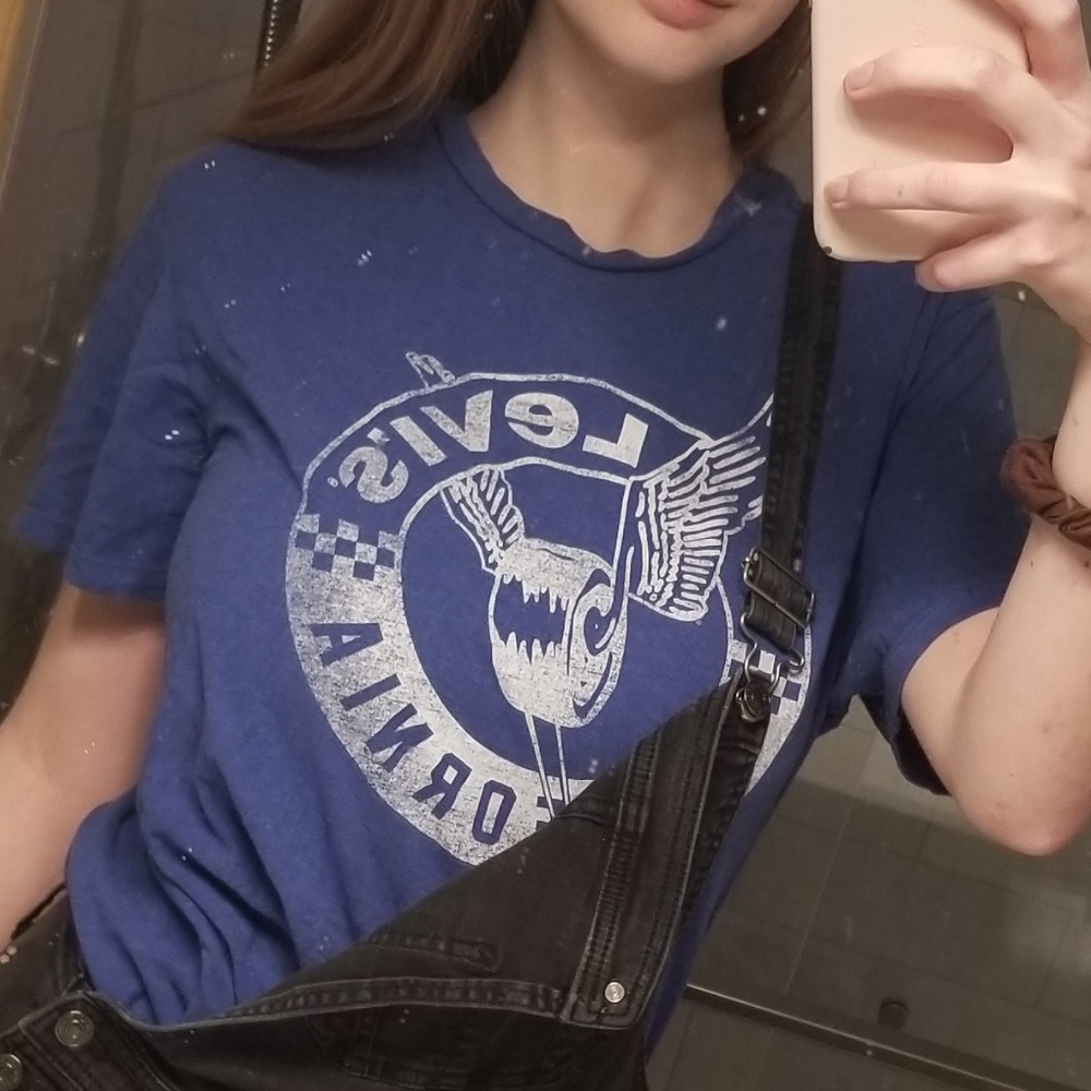 Levi's Blue California Tee Shirt